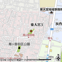 花ヶ崎街区公園周辺の地図