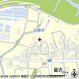 宮崎県宮崎市富吉486周辺の地図
