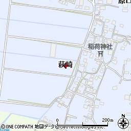 宮崎県宮崎市村角町萩崎周辺の地図