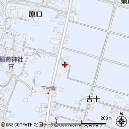 宮崎県宮崎市村角町吉十2911周辺の地図