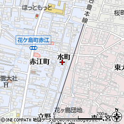 宮崎県宮崎市花ケ島町水町1865周辺の地図
