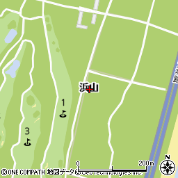 宮崎県宮崎市山崎町浜山周辺の地図
