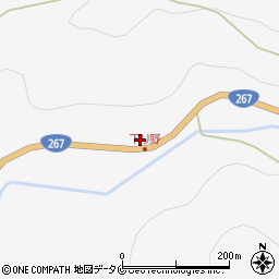 鹿児島県薩摩郡さつま町求名4056周辺の地図