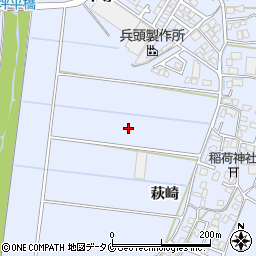 宮崎県宮崎市村角町（前牟田）周辺の地図