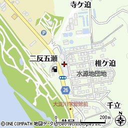 宮崎市役所　諸施設等教育施設大淀川学習館周辺の地図