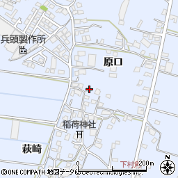 宮崎県宮崎市村角町原口2647周辺の地図