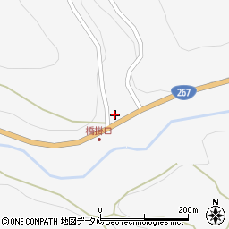 鹿児島県薩摩郡さつま町求名4160周辺の地図