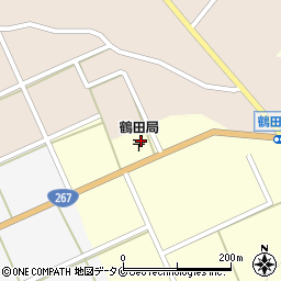 鶴田郵便局 ＡＴＭ周辺の地図