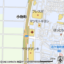 ヴィクトリアゴルフ宮崎花ヶ島店周辺の地図