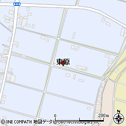 宮崎県宮崎市村角町東原周辺の地図