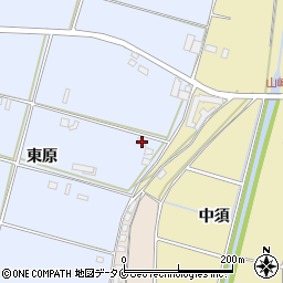 宮崎県宮崎市村角町東原3036-2周辺の地図