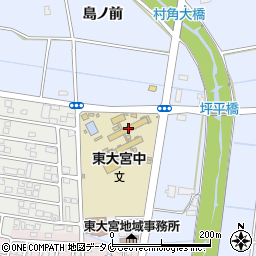 宮崎市立東大宮中学校周辺の地図