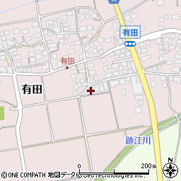 宮崎県宮崎市有田62周辺の地図
