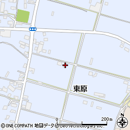 宮崎県宮崎市村角町東原3073周辺の地図