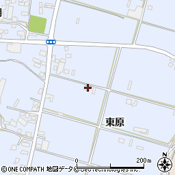 宮崎県宮崎市村角町東原3076-2周辺の地図