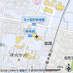 南九州スバル花ヶ島店周辺の地図