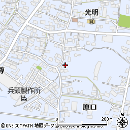 宮崎県宮崎市村角町原口2588周辺の地図