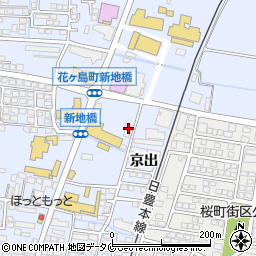 宮崎県宮崎市花ケ島町新地橋1128周辺の地図