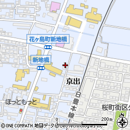 宮崎県宮崎市花ケ島町新地橋1128-1周辺の地図