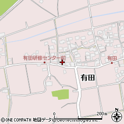 宮崎県宮崎市有田2051周辺の地図