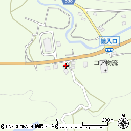 入田木材　事務所周辺の地図