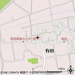 宮崎県宮崎市有田2050周辺の地図