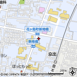 宮崎県宮崎市花ケ島町新地橋1122周辺の地図