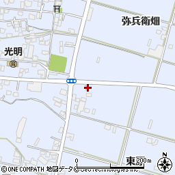 宮崎県宮崎市村角町東原3102周辺の地図