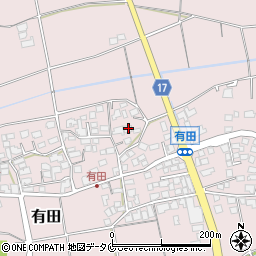 宮崎県宮崎市有田2080周辺の地図