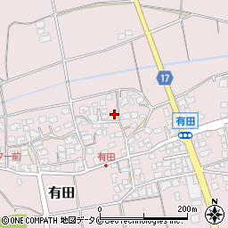 宮崎県宮崎市有田2074周辺の地図