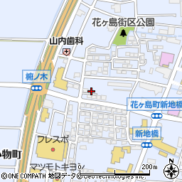 宮崎県宮崎市花ケ島町新地橋1141周辺の地図