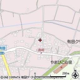 宮崎県宮崎市有田173周辺の地図