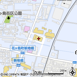 宮崎トヨペット株式会社　管理本部周辺の地図