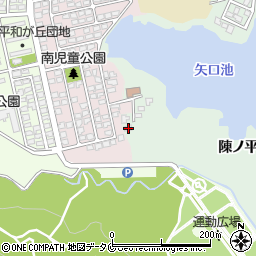 宮崎県宮崎市池内町陳ノ平594-3周辺の地図