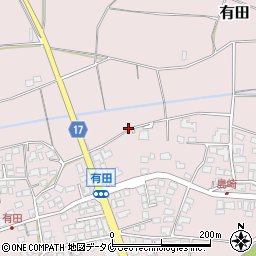 〒880-2102 宮崎県宮崎市有田の地図