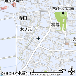 宮崎県宮崎市村角町橘尊1950周辺の地図