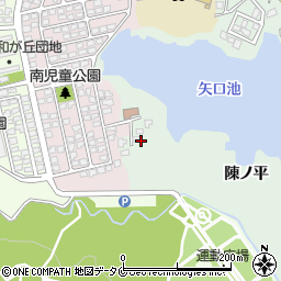 宮崎県宮崎市池内町陳ノ平594-7周辺の地図