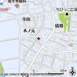 宮崎県宮崎市村角町橘尊1951周辺の地図