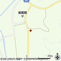鹿児島県薩摩郡さつま町紫尾5345-1周辺の地図