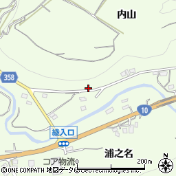 宮崎県宮崎市高岡町内山3204周辺の地図