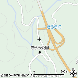 泊野観光たけのこ園周辺の地図