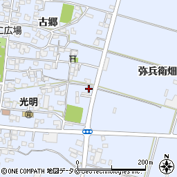 宮崎県宮崎市村角町阿波2486-2周辺の地図