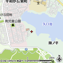 宮崎県宮崎市池内町陳ノ平594-4周辺の地図