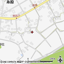 宮崎県宮崎市糸原2484周辺の地図