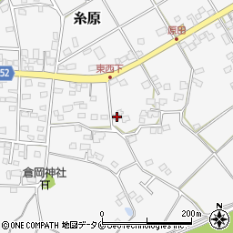 宮崎県宮崎市糸原2467-3周辺の地図