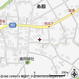 宮崎県宮崎市糸原3275-1周辺の地図