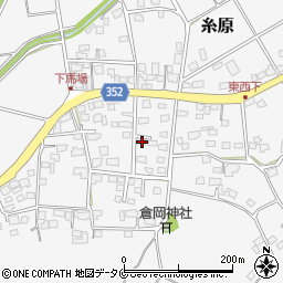 宮崎県宮崎市糸原3472周辺の地図