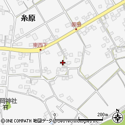 宮崎県宮崎市糸原2489周辺の地図