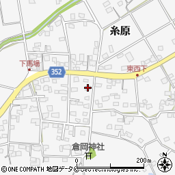 宮崎県宮崎市糸原3477周辺の地図