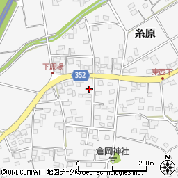 宮崎県宮崎市糸原3484周辺の地図